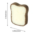 thumbnail image 2 of EeaseCA 6Pcs Cleaning Sponges Toast Design Dishcloth Practical Sponge Scrubbers, 2 of 7