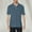 Cyan #02, variant on TQWQT Mens Brown Polo Shirts Short Sleeve Polo Shirts Summer Button Down Collared Classic T Shirts Casual Loose Basic Tees 3XL