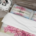 thumbnail image 4 of Designart 'Sakura on the Lake' Landscapes Duvet Cover Set, 4 of 4