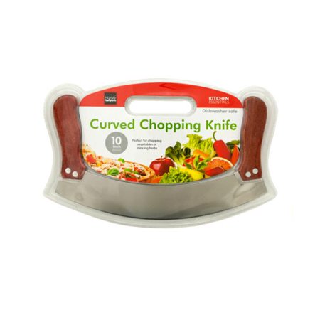 

Bulk Buys OD830-4 Curved Chopping Knife -Pack of 4