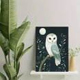 thumbnail image 4 of Cute Elephant on Cloud Night Star Canvas Print/Painting， Suitable for Bedroom，Living Room，Nursery，Kids Room，Playroom Decoration., 4 of 8