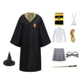 thumbnail image 1 of Disfraz de Cosplay para niños y adultos, bata mágica, capa con corbata, bufanda, regalo, 1 of 4