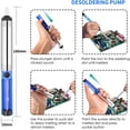 thumbnail image 5 of SREMTCH 10-In-1 Portable 60W  Soldering Iron Kit Heat Pencil Repair  Soldering Tool Blue, 5 of 6