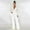 White, variant on TAIAOJING Women's Jumpsuit Long Sleeve Club Overalls Lace Bodycon Romper Party Jumpsuits