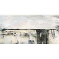 thumbnail image 2 of Jill, Susan 18x11 Black Ornate Wood Framed with Double Matting Museum Art Print Titled - Valley View II, 2 of 4