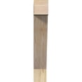 thumbnail image 2 of Ekena Millwork 4"W x 20"D x 24"H Traditional Block Rough Sawn Bracket, Douglas Fir, 2 of 25