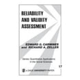 thumbnail image 1 of Pre-Owned Reliability and Validity Assessment (Paperback) 0803913710 9780803913714, 1 of 1