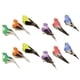 thumbnail image 2 of 12 Piezas De Loros De Espuma Artificial, Adornos De Plumas Con Cables, Arte De Bricolaje Para en hogar Decoración De La Acces, 2 of 8
