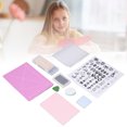 thumbnail image 1 of Spptty Making Kit,Carving Rubber Stamps,Carving Rubber Kit DIY Handicraft Soft Rubber Carving Knife Storage Box A5 Purple Pad Kit Making Set, 1 of 8
