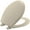 Solid Colors, variant on Bemis 500EC146 Round Closed Front Toilet Seat with Cover in Almond