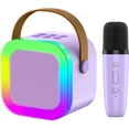 thumbnail image 3 of OUTUVAS Máquina de micrófono de karaoke para niños, juguete para niñas de 4 a 12 años, regalo de cumpleaños de Navidad para niñas, juguetes de karaoke, regalos para niñas de 4, 5, 6, 7, 8, 9, 10, 12 a, 3 of 4