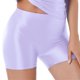 thumbnail image 3 of Pantalones cortos brillantes de cintura media para mujer, Bikini, traje de baño, cintura elástica, mallas cortas con brillo de aceite, ropa deportiva para Yoga, ropa de baño, ropa de dormir, 3 of 5