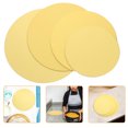 thumbnail image 1 of Tineasur 4Pcs Golden Cake Base Plates for Baking Accessories Perfect for Wedding Cake Displays, 1 of 6