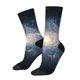 thumbnail image 1 of Balery The Galaxy Calcetas Largas con Estampado para Hombre y Mujer – Suaves y Transpirables, Talla Única (US 5-11), 1 of 6