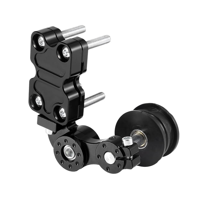 Tensor Ajustador Automático de Cadena Motocicleta Unique Bargains Negro Aleación Aluminio