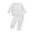 Grey, variant on XIYNBAOK Toddler Plain Tracksuit Set Classic Round Neck Sweatshirts Elastic Waist Joggers 2 Piece Outfits Pullover Top Sports Harem Pants Jogging Suit School Sportwear Clothing Sets