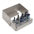 thumbnail image 1 of Soporte Para Fresa De Trépano Dental, 8 Piezas De Herramientas Quirúrgicas, Fresa De Trépano Para Implante Dental Para Hospitales, 1 of 7