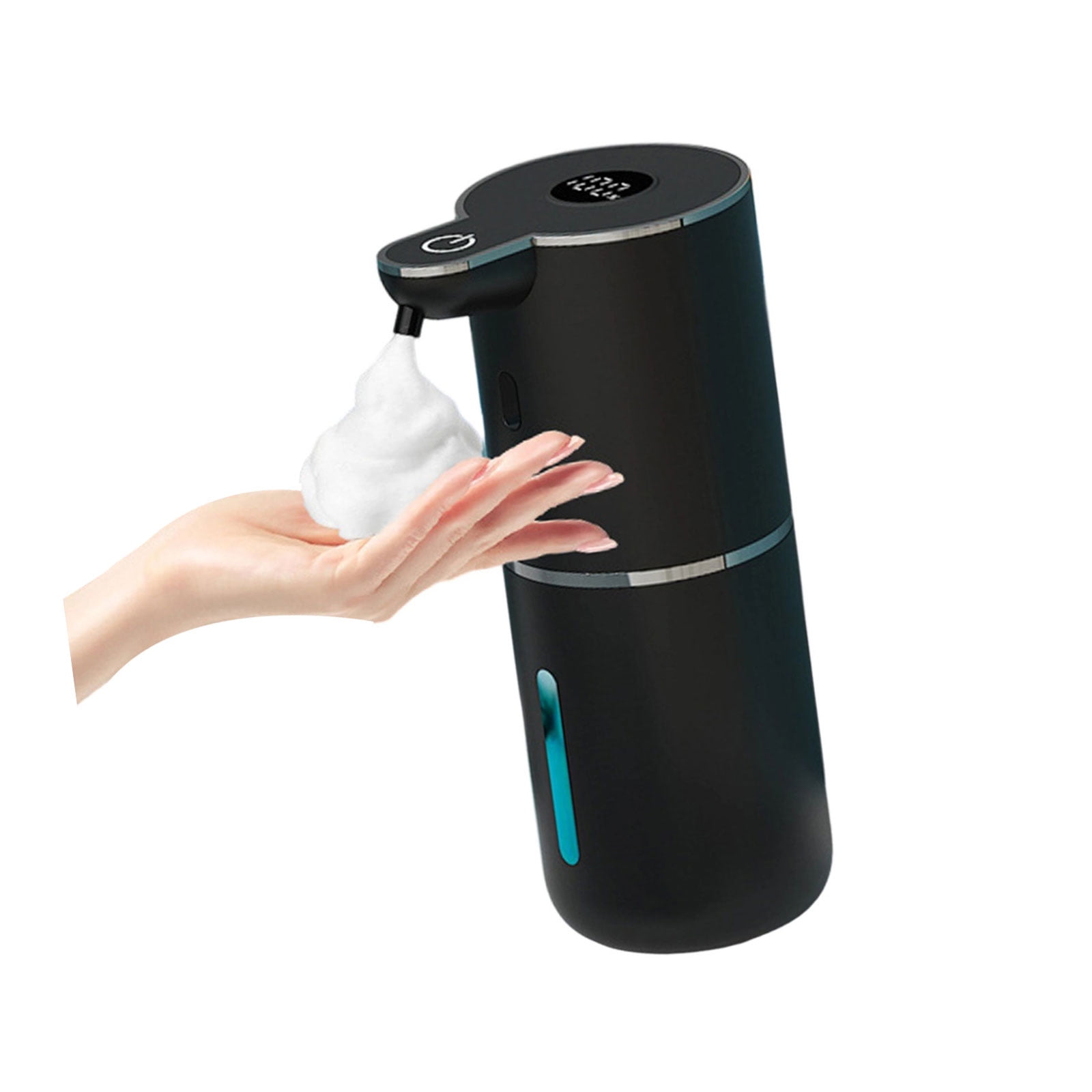 Automatic Hand Soap Dispenser Touchless Hand Washer Countertops 380ml Soap Dispenser for Home Restaurant Easy to Use