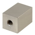 thumbnail image 7 of Aspen Creative 24031-22, Rectangular Cube Finial for Lamp Shade, Steel in Brushed Nickel Finish, 1-1/4" Height (2 Pack), 7 of 7