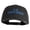 Black, variant on US Air Force Navy Letter Embroidered Retro Cotton Blend Snapback Cap - Charcoal OSFM