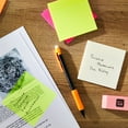 thumbnail image 2 of Pen+Gear Semi-Transparent Sticky Notes, 3" x 3", Multicolor, 6 Pads, 2 of 7