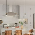 thumbnail image 3 of Hunter - Vanning 1-light Noble Bronze, Mini Pendant Light, Dimmable, Boho Style, Cylinder Shaped, for Bedrooms, Dining, Living Rooms - 13110, 3 of 7