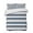Haze Blue Grey, variant on Quilts King Size, Grey White Ombre Stripe Soft Comforter Bedding Set for Bed, Farmhouse Modern Art Striped Lightweight Quilted Bedspread with Pillow Cover(2 Pieces) for All Season, 96x106 Inch