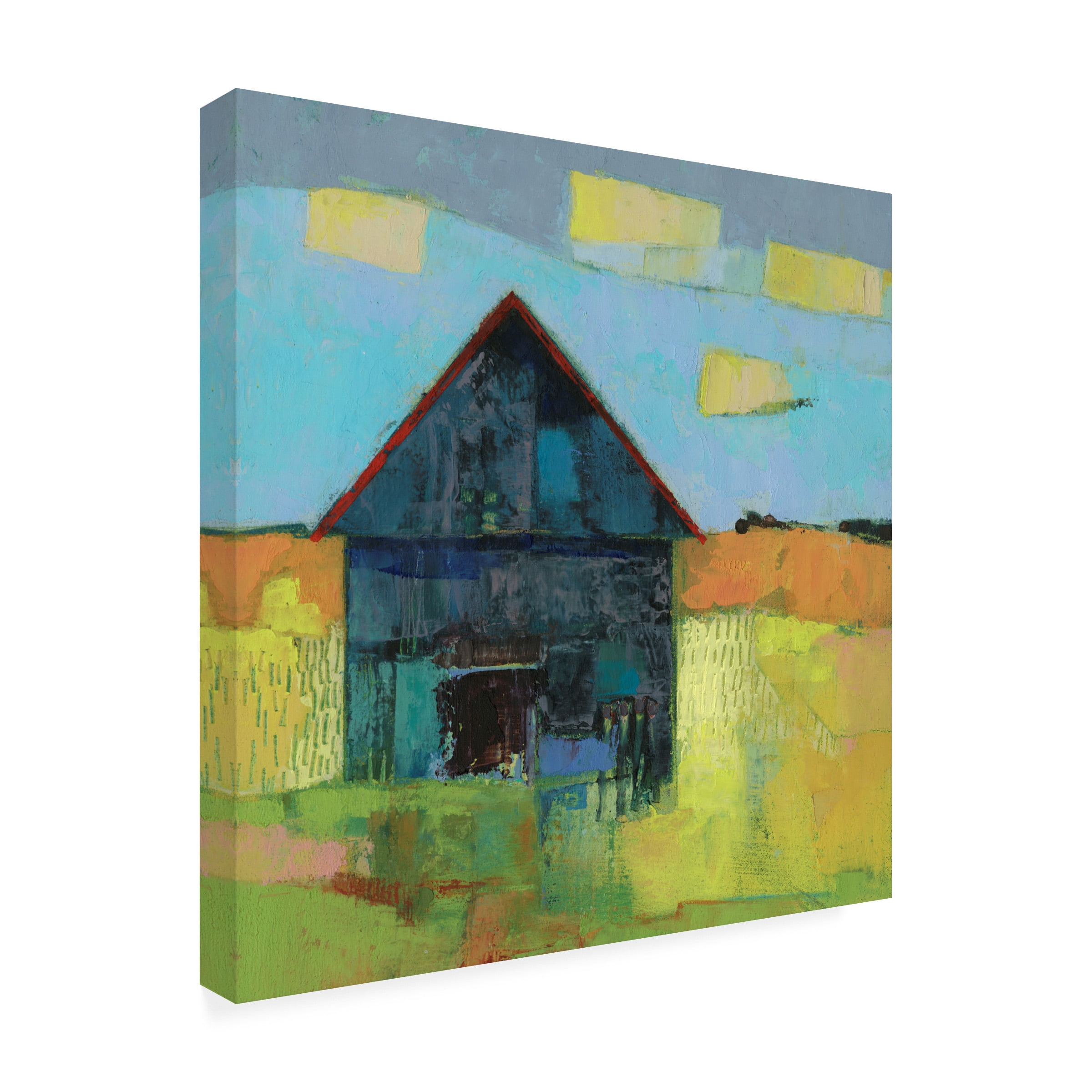 Sue Jachimiec 'Arvonia Barn' Canvas Art