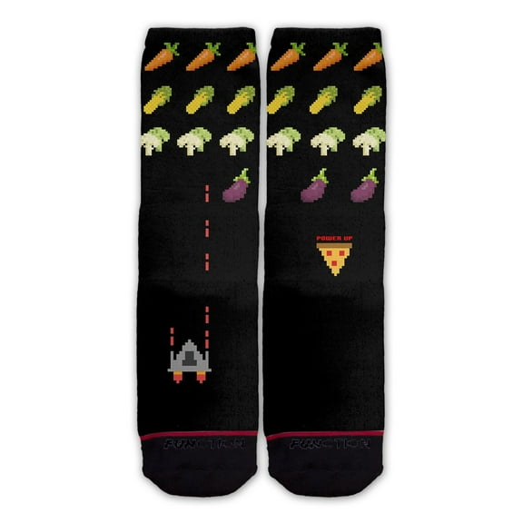 Function - 8 Bit Spaceship Video Game Fashion Socks