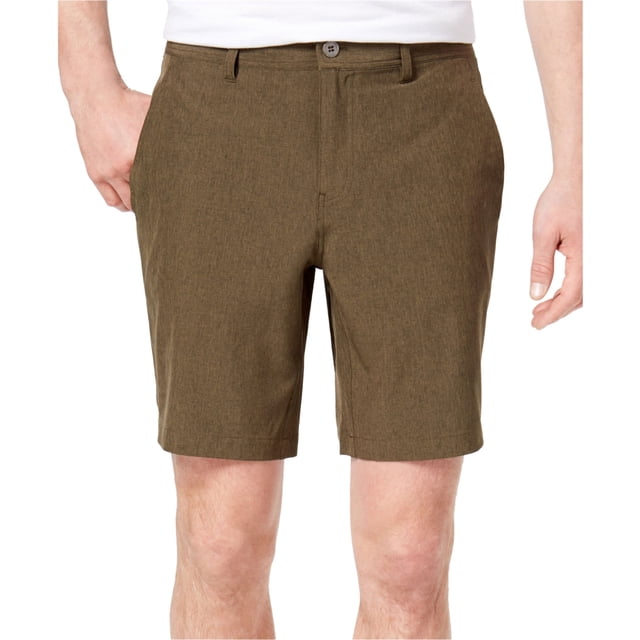 32 Degrees Shorts de Marche Décontractés Extensibles pour Hommes, Vert, 42