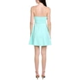 thumbnail image 2 of susana monaco womens  Bow V-Wire Mini Dress, l, Green, 2 of 3