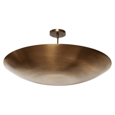 6 Light Elegant Ceiling Flushmount light Pendant Mid Century Modern Raw Brass Sputnik chandelier light Fixture.