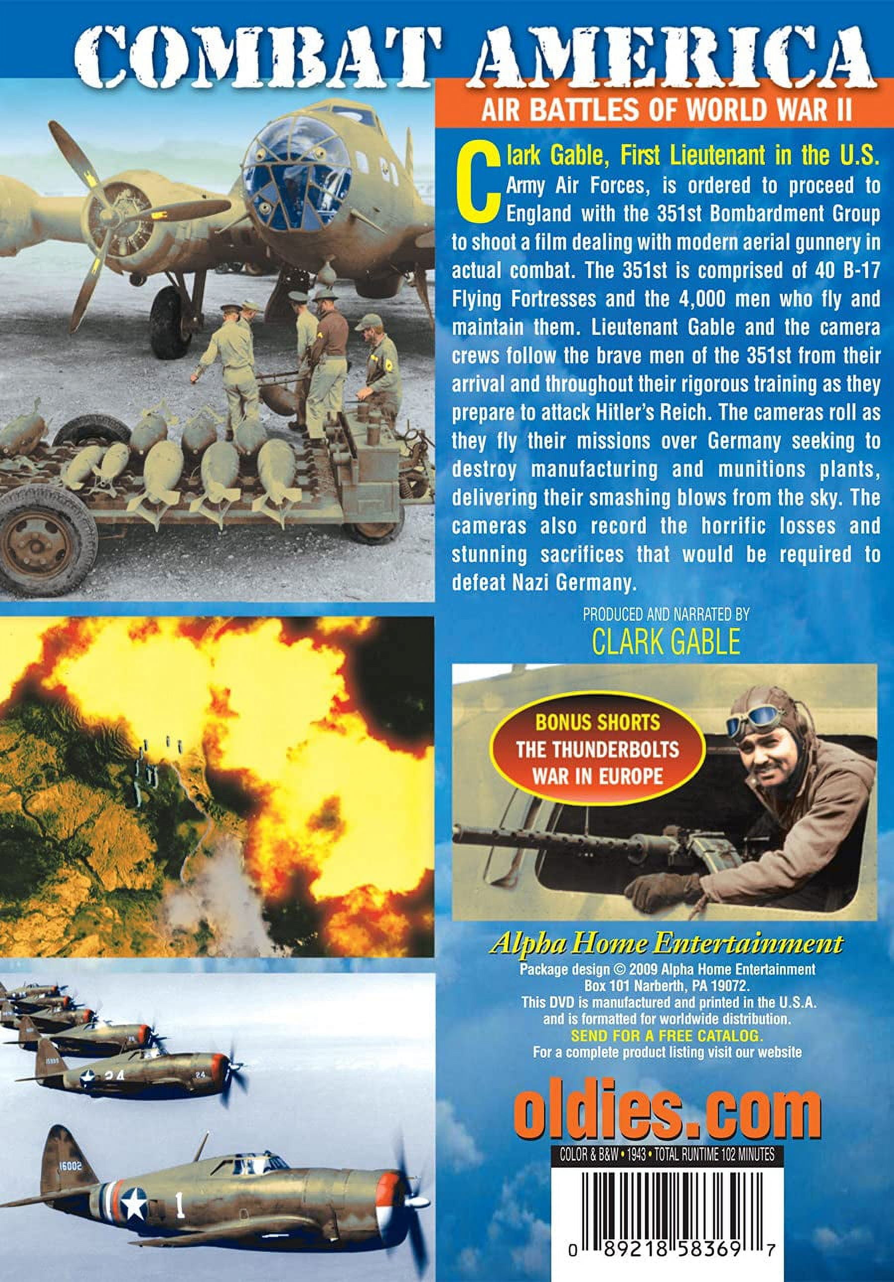 Combat America: Air Battles of WWII (DVD), Alpha Video, Special