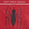 thumbnail image 6 of Marvel Spider-Man Adult Men or Women Cosplay Fleece Zip-Up Hoodie Spiderman Acid Red, 6 of 7
