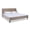 Beige, variant on Aspen Vertical Tufted Headboard Platform Bed Set Queen Opal Grey Velvet