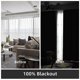 thumbnail image 2 of Cortinas opacas FEBSIXTH, 100% negras, 213 x 137 cm, 2 paneles, 2 of 7