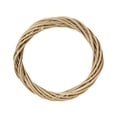 thumbnail image 2 of Corona de ratán para hacer tú mismo Manualidades para hacer tú mismo Suministros para hacer coronas para hacer tú mismo Corona para puerta de entrada Color de madera, 2 of 8