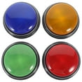 thumbnail image 1 of 4pcs Game Button Prop Party Prop Button with Light and Alarm Sound for Competition Game, 1 of 9