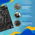 thumbnail image 6 of Blue Wave 25' x 45' Rectangular Rugged Mesh In Ground Pool Winter Cover, 6 of 7