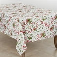 thumbnail image 1 of Saro Lifestyle 3175.M5070B 50 x 70 in. Christmas Tablecloth with Holly & Ribbon Design, Multi Color, 1 of 1