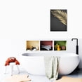 thumbnail image 6 of Abstract Wall Art in Brown Flower Design Perfect for Minimalist Bedroom, Bathroom or Living Room Décor (12X16 inch), 6 of 7
