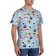 thumbnail image 2 of Bixox Men's Kawaii Sushi (2) Printed Short Sleeve Skinny Athletic T-Shirt, 2 of 6