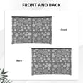 thumbnail image 2 of Cauagu simple white Snowflake for Tyvek Makeup Bag,Reusable Travel Cosmetic Bag Women Organizer Toiletry Bag Birthday,Gifts for Women Girlfriend Mom Teacher 6.5’’*8.9’’, 2 of 7
