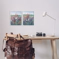 thumbnail image 3 of Stupell Industries Blooming Meadow Plants Botanical & Floral Painting White Framed Art Print Wall Art, 11 x 14, Set of 2, 3 of 10