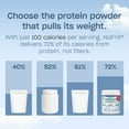thumbnail image 3 of NUFYX Family Owned Organic Plant-Based Protein, Creamy Vanilla, 18g Protein per 100 Calories, USA Grown Peas, 3 of 14