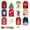 Style 2 B, variant on 48/50PCS Merry Christmas Paper Tags Elk Snowflake Printed Labels Xmas Tree Hanging Message Cards Xmas New Year Gifts Accessories