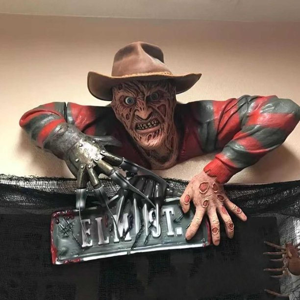 Estatua de Halloween de zombi espeluznante de terror, estatua de jardín para interior y exterior, decoración de Halloween, escultura de caminante de tumbas, regalo de decoración de terror