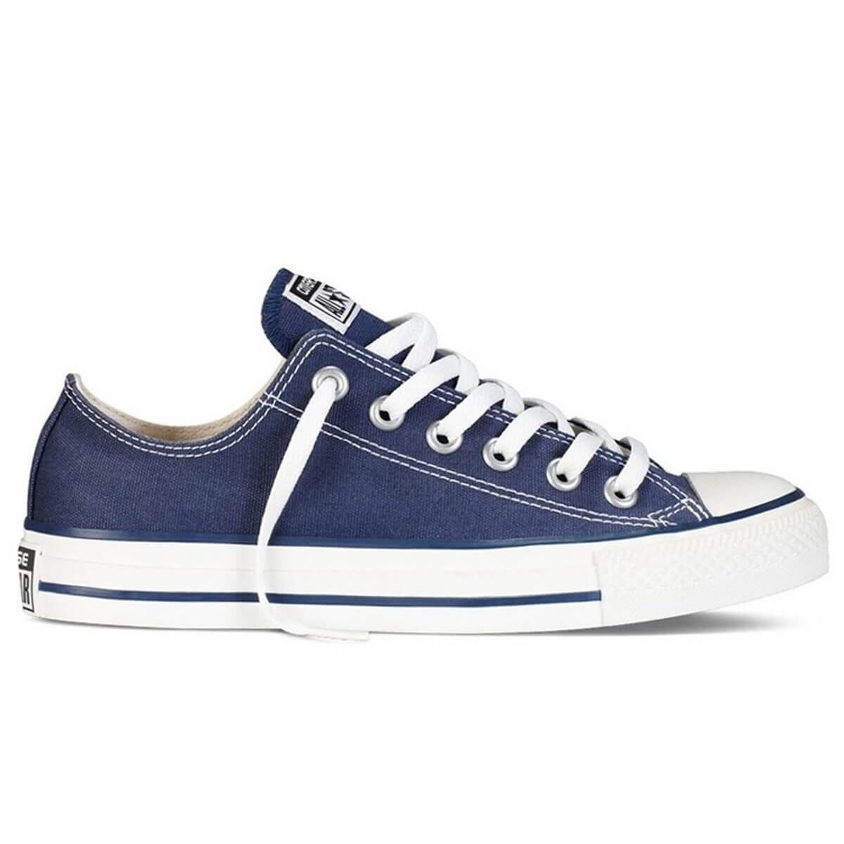 bark risiko Engager Converse Chuck Taylor All Star Unisex OX Navy Textile Sneakers 11.5 M/13.5  W - Walmart.com