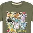 thumbnail image 3 of Pokémon - Eevee Evolution Stickers - Youth Short Sleeve Graphic T-Shirt, 3 of 5