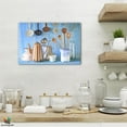 thumbnail image 3 of Kitchen Canvas Wall Art - Rustic Kitchen Pictures for Wall Decor, Farmhouse Kitchen Scene Pictures For Kitchen, Kitchen Art Picture Framed Canvas Print For Dining Room 12x18, 3 of 6